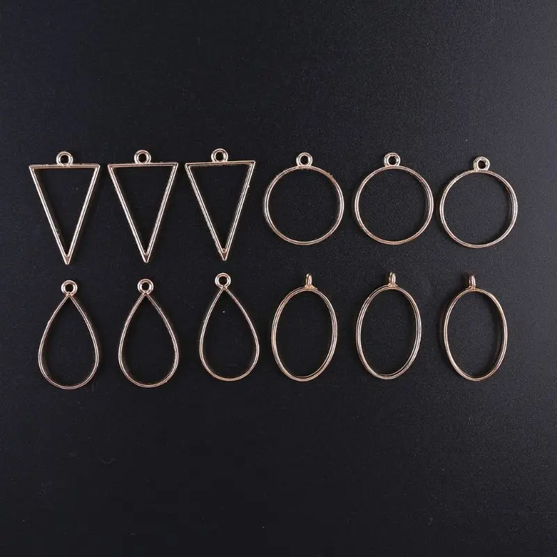 Эпоксидная рамка для подвесок 12 шт./компл. | Украшения и аксессуары