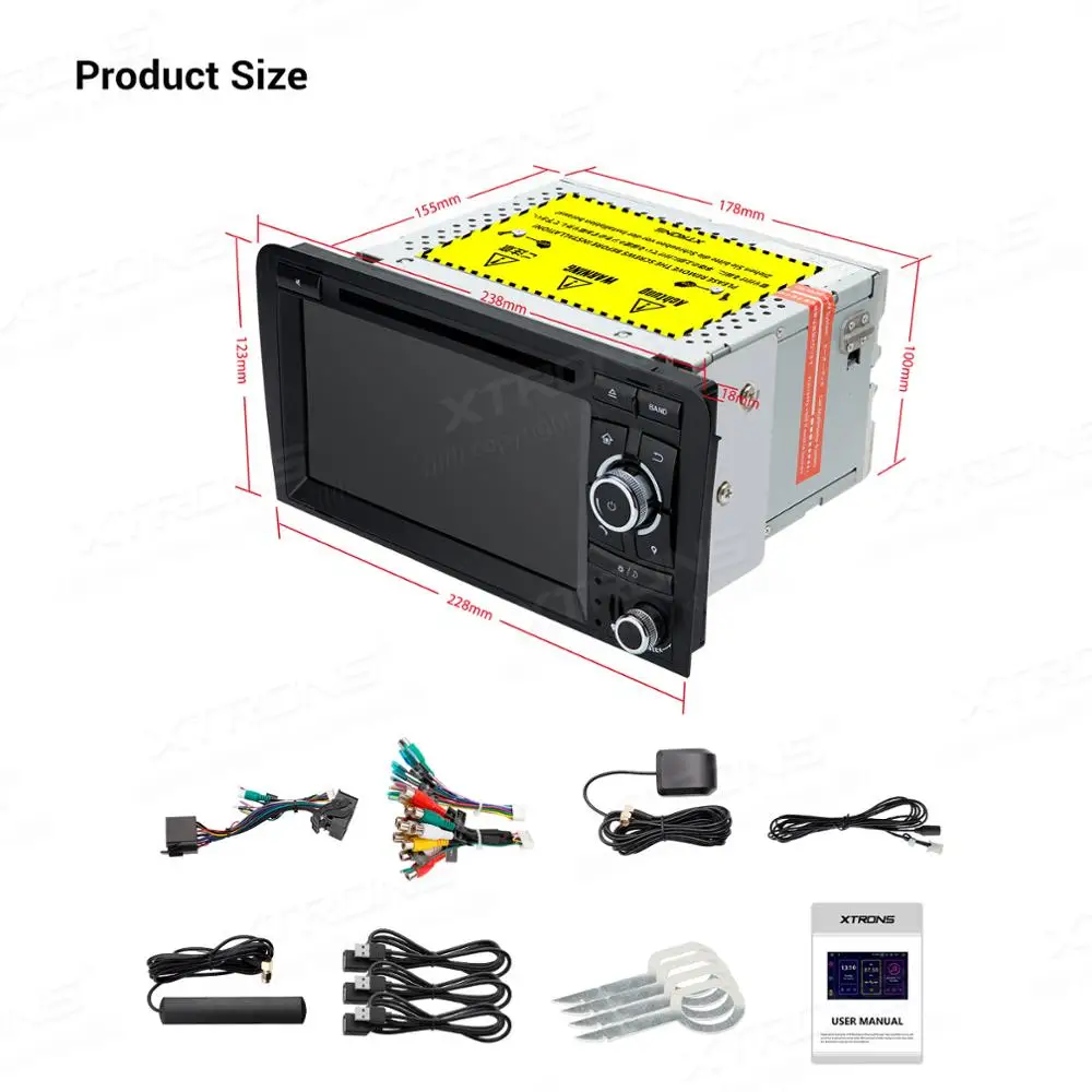 XTRONS Android 10 0 Qualcomm Bluetooth 5 автомобильное радио стерео DVD плеер GPS OBD TPMS для Audi A3 8P 2003 2012