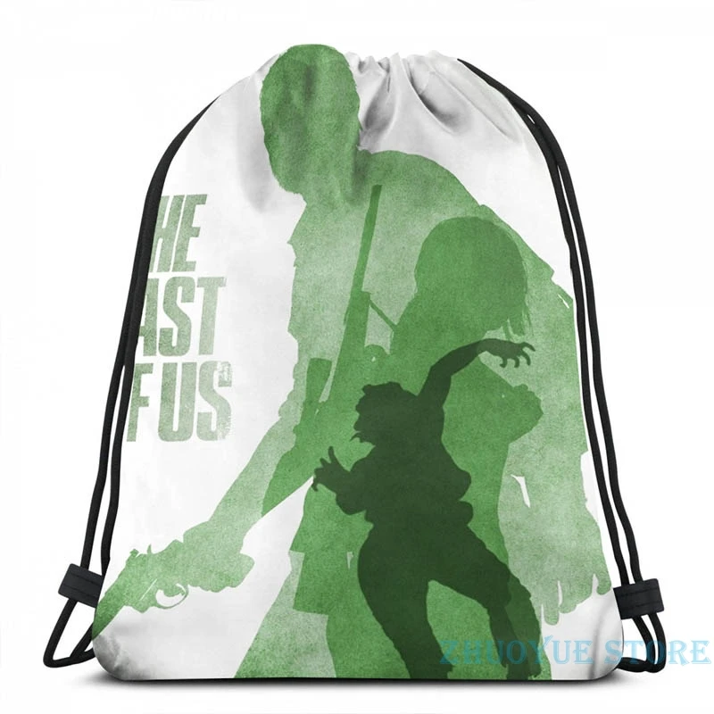 Забавный плакат с графическим принтом Последняя из США рюкзак USB-зарядкой для