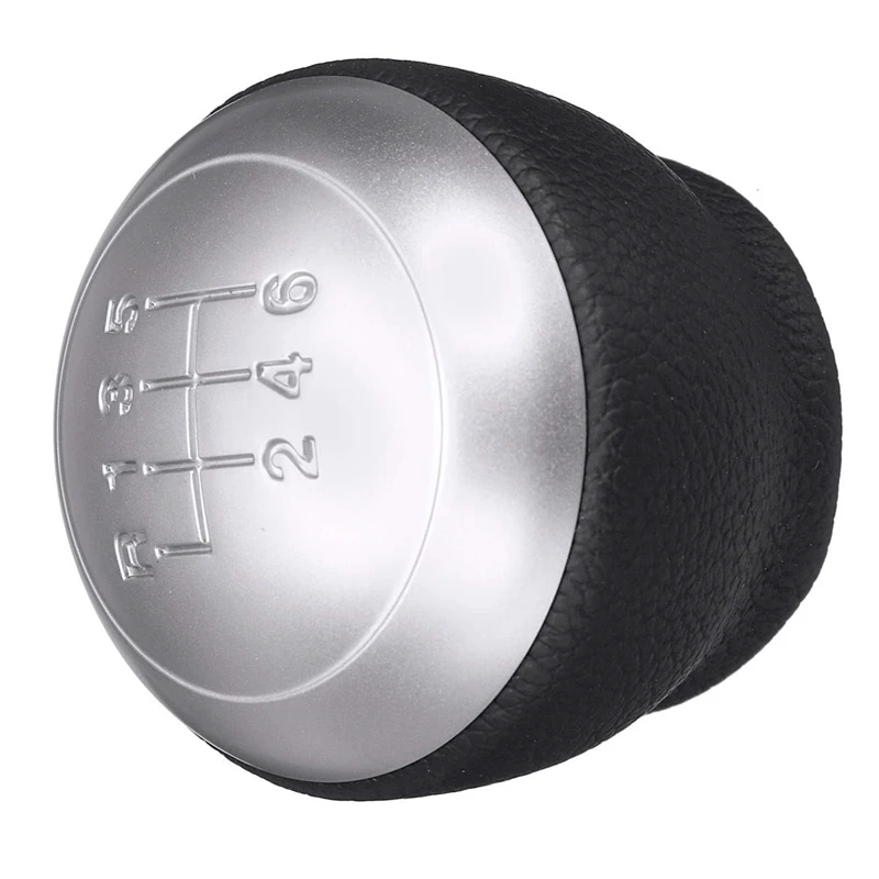 6 Speed Car Mt Leather Gear Shift Knob Lever Shifter Handle Stick for Hyundai Santa Fe Kia K5 | Автомобили и мотоциклы