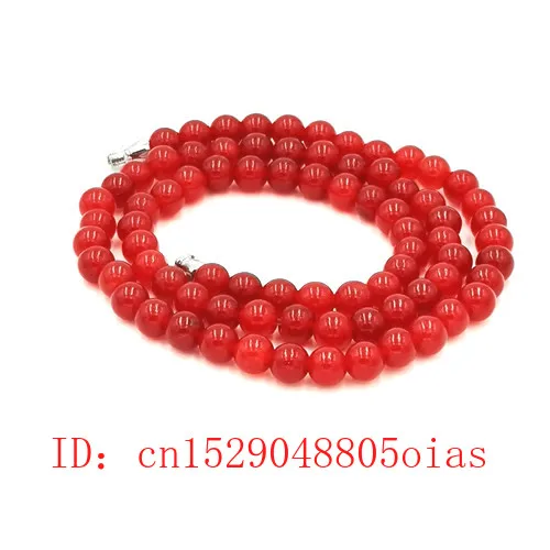 Оригинальный натуральный ожерелье из красного бисера ювелирные изделия