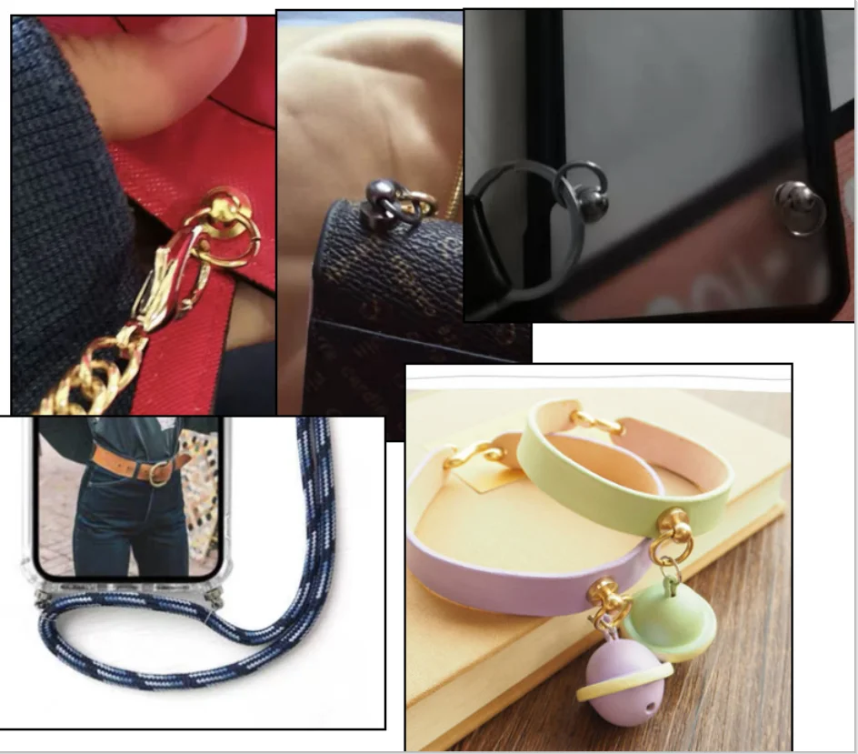 10 комплектов металлических шариковых штифты с уплотнительным кольцом заклепки