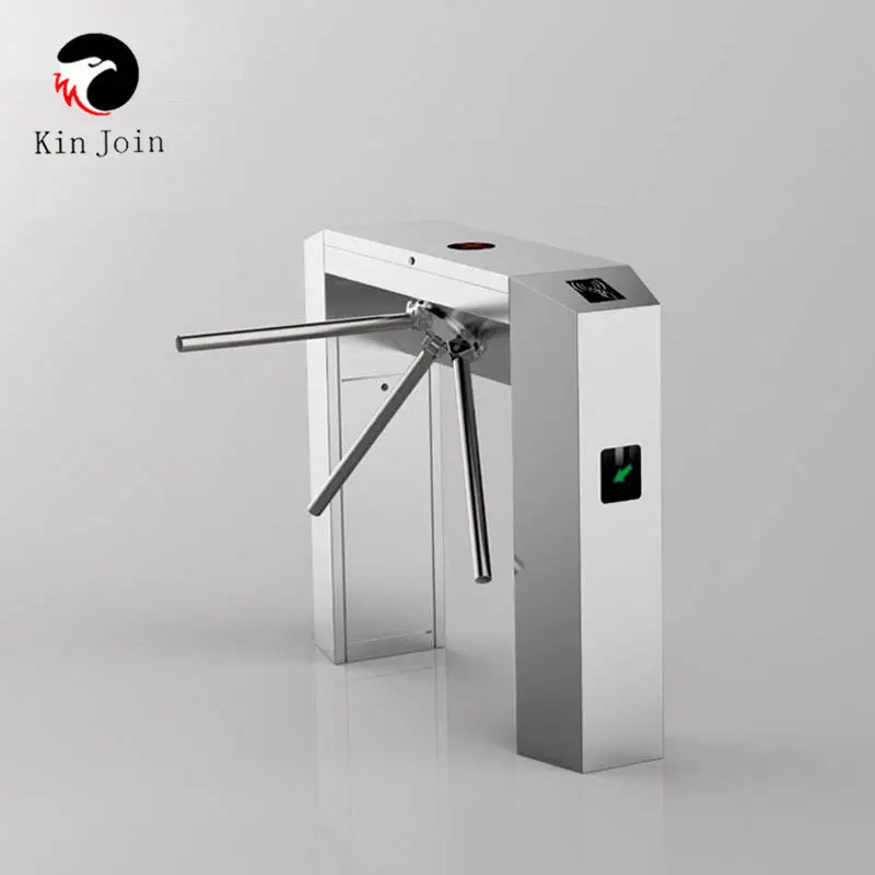 RFID full automatic bridge type tripod turnstile application parking gym building office access control system