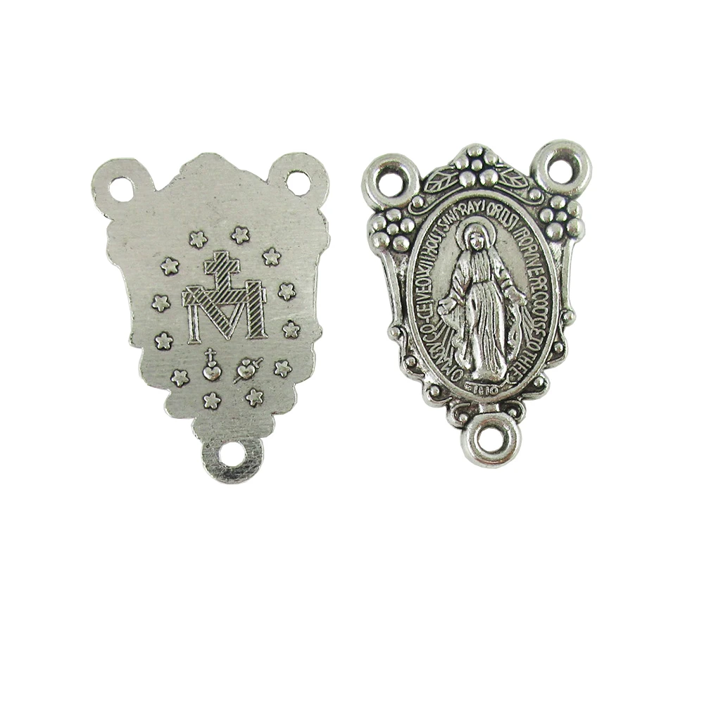 100 шт. католических чудесное медальон с изображением Марии четки оптом по низкой