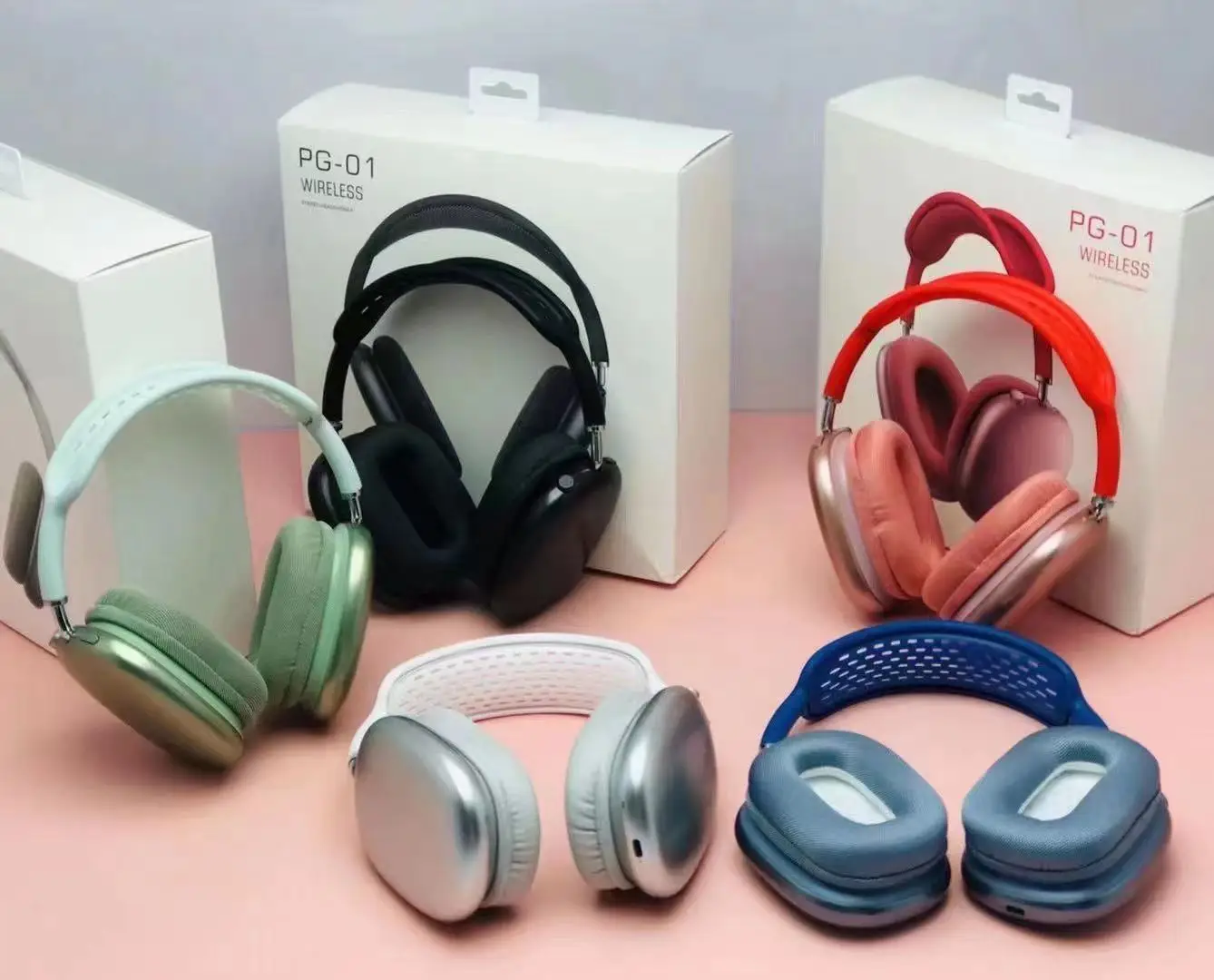 Airpodding Max гарнитуры громкой связи Bluetooth наушники Беспроводной глубокий бас Шум
