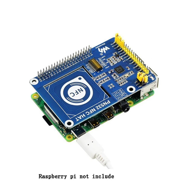 PN532 NFC HAT for Raspberry Pi Supports Three Communication Interfaces: I2C SPI and UART | Электроника