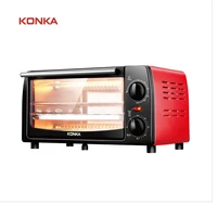 konka 12l electric oven household appliances 1050w mini oven double layer baking bread small oven pizza cake maker for kitchen