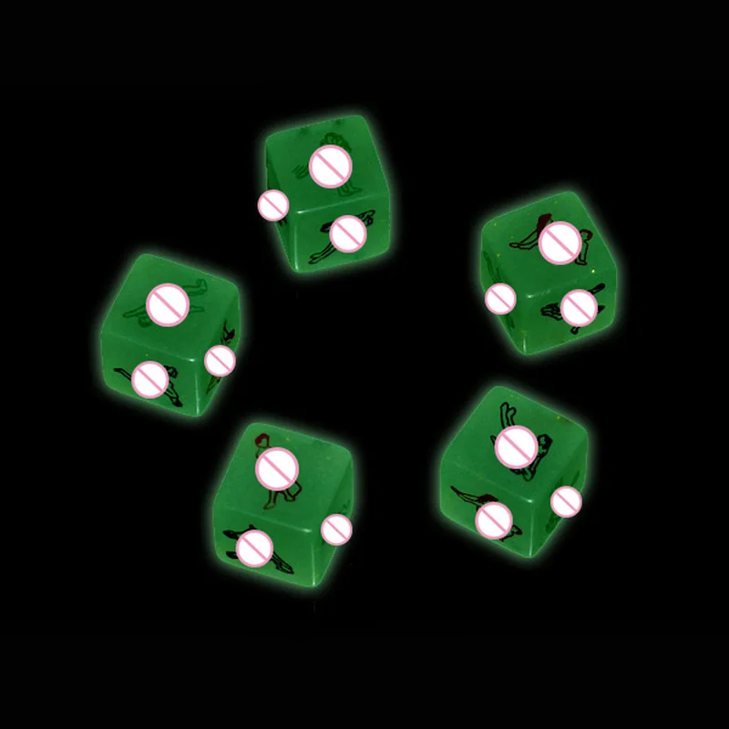 Светящиеся Кости для секса 1 шт. любовные Эротические влюбленных подарок