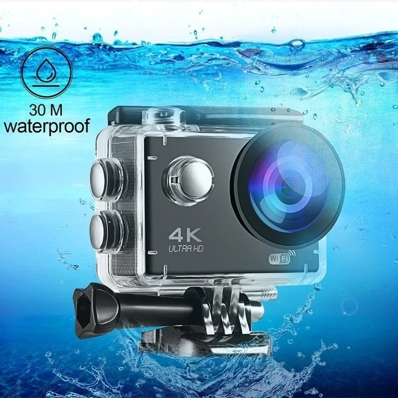Спортивная 4K экшн-камера 1080P wifi 30m Водонепроницаемая профессиональная камера для фото go pro шлем для подводного спорта камера для серфинга