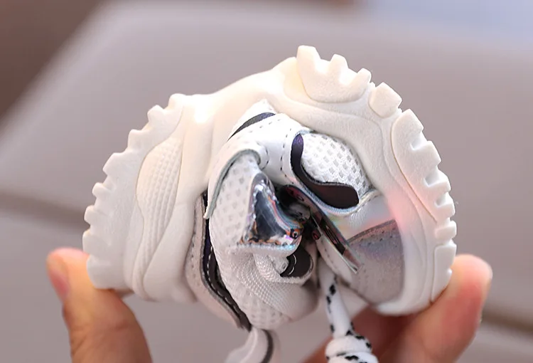 

Baby Kids Sneakers Fashion Boys Girls Baby Lace-Up Sneaker Toddler Kids Trainers Infant Soft Shoes Children Casual Sport Shoes