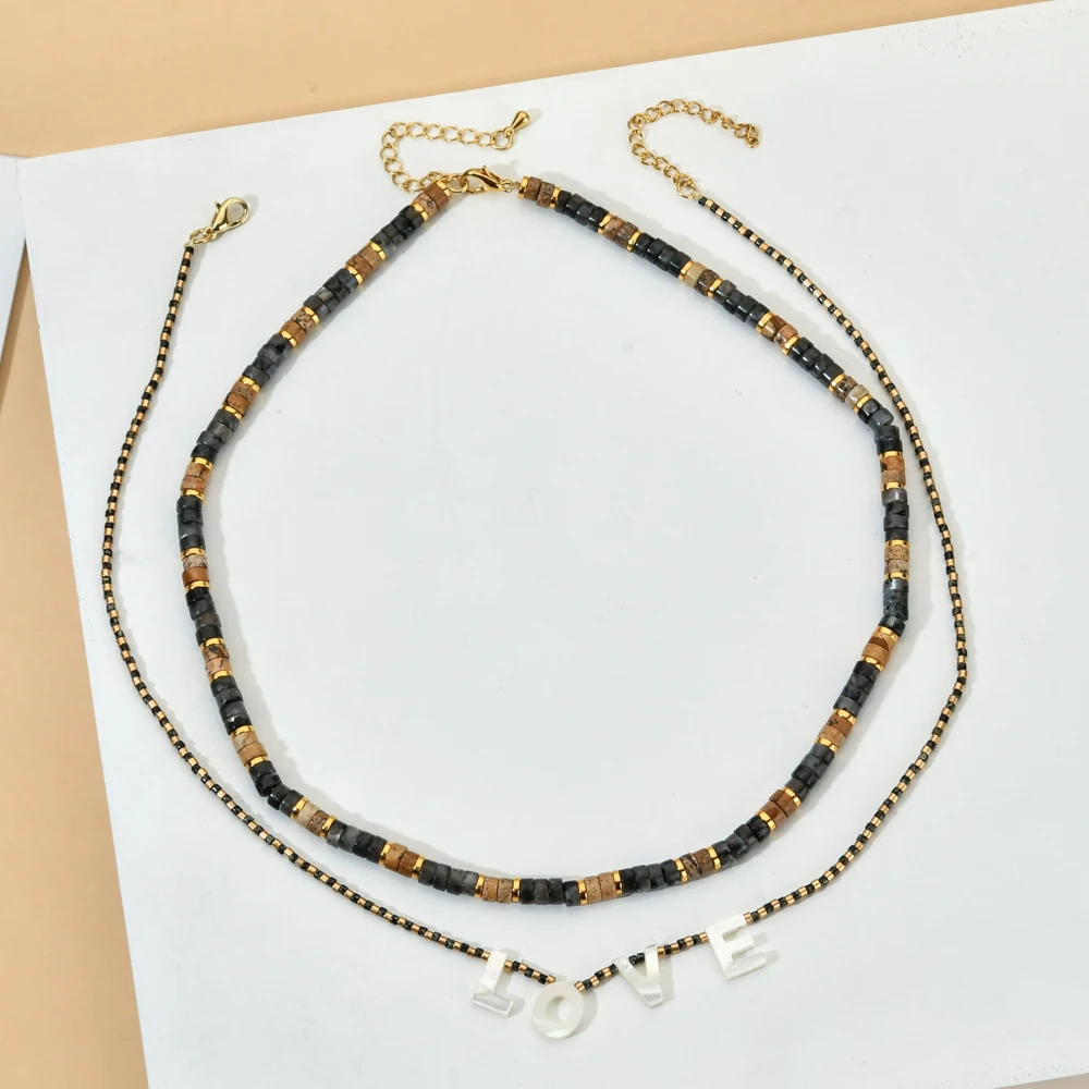 Женский цепочка веревка ручной работы из натурального камня ZMZY богемные