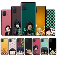 demon slayer japan anime case for samsung galaxy a51 a52 a71 a32 a72 5g a21s a12 a31 a41 a02s a11 a91 back soft phone cover