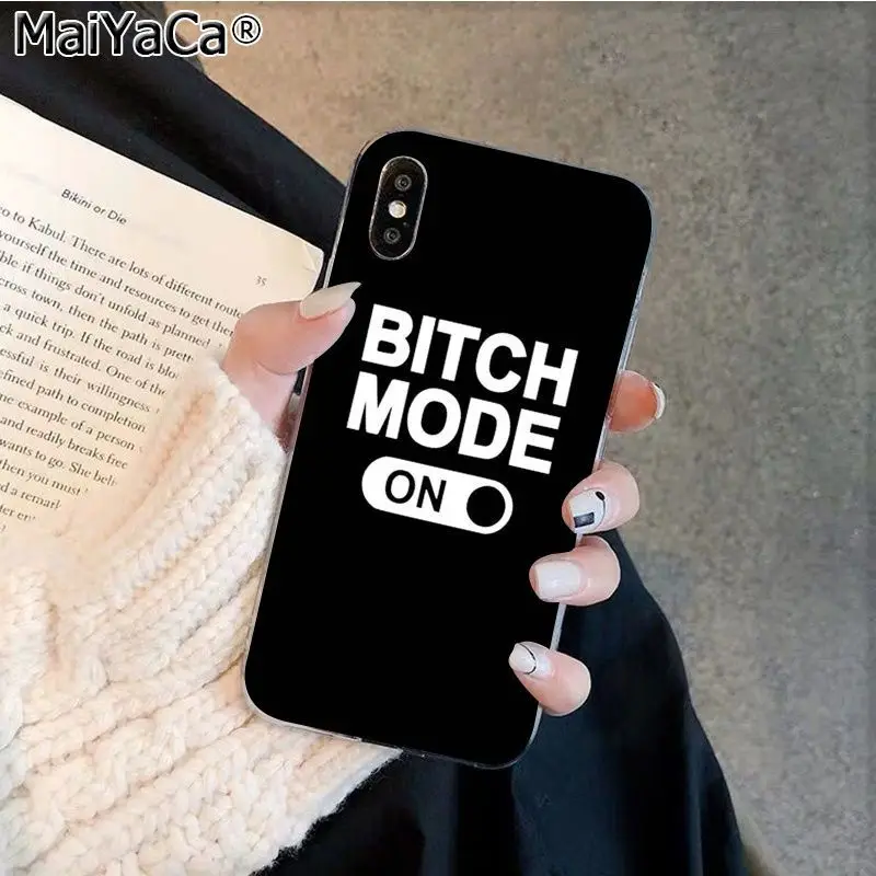 MaiYaCa я не всегда сука Bonjour суки Силиконовый ТПУ чехол для телефона Apple iphone 11 pro 8 7 66S Plus X XS MAX 5s SE XR - Цвет: A6