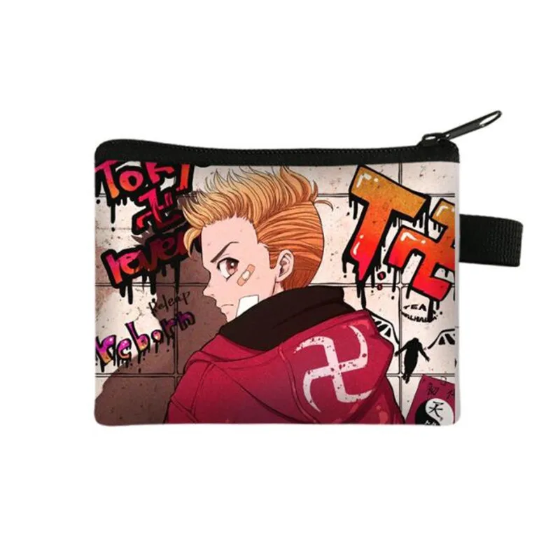 Японские кошельки с рисунком аниме Токийский призрак кармашками для монет и