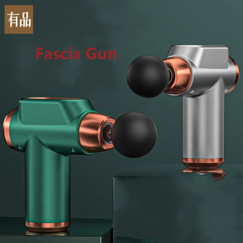 

Пистолет Youpin Fascia для расслабления мышц, Электрический бытовой Массажер для глубокого облегчения боли, портативный жидкокристаллический ме...