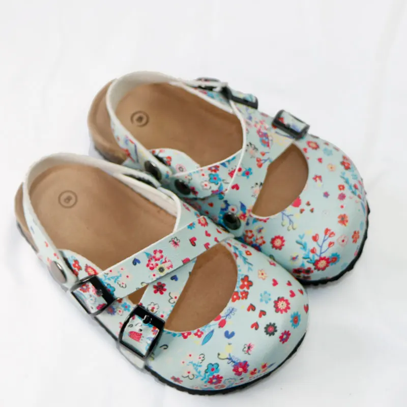 

MERABLLE Kids Slipper Girls Sandals Garden Shoes Corks Casual Summer Autumn News Children Clogs and Mules