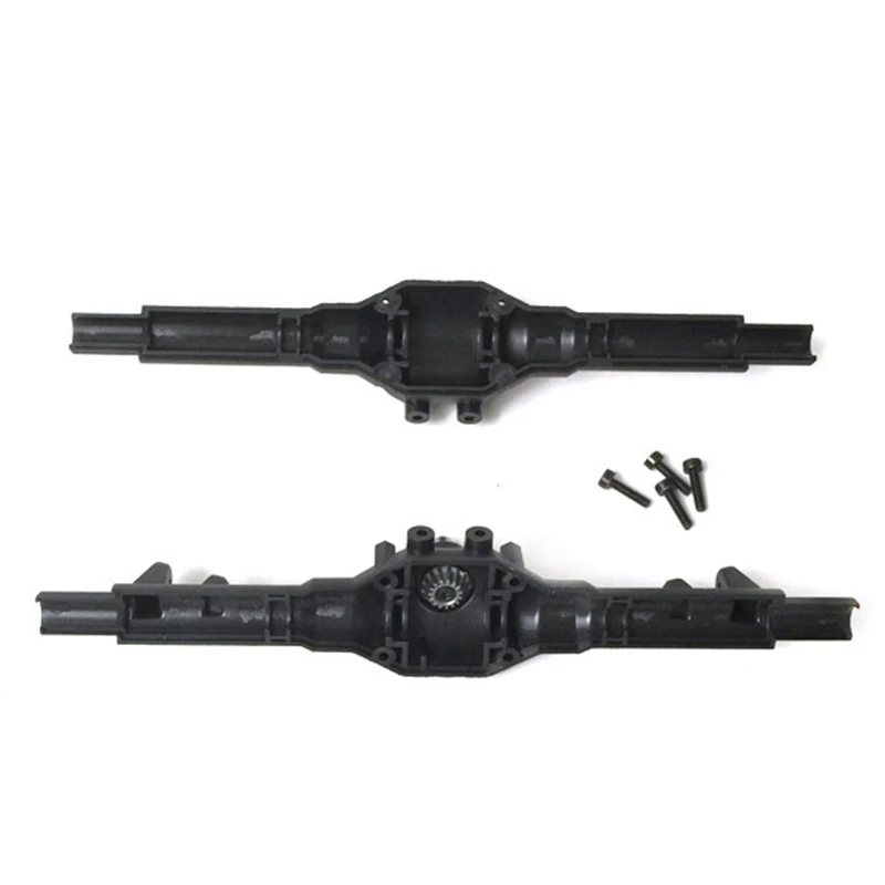

2 Set RC Car Part: 1 Pcs Rear Axle Gearbox Transmission Box & 1 Set Seat Steering Seat Shock Absorber Complete Set