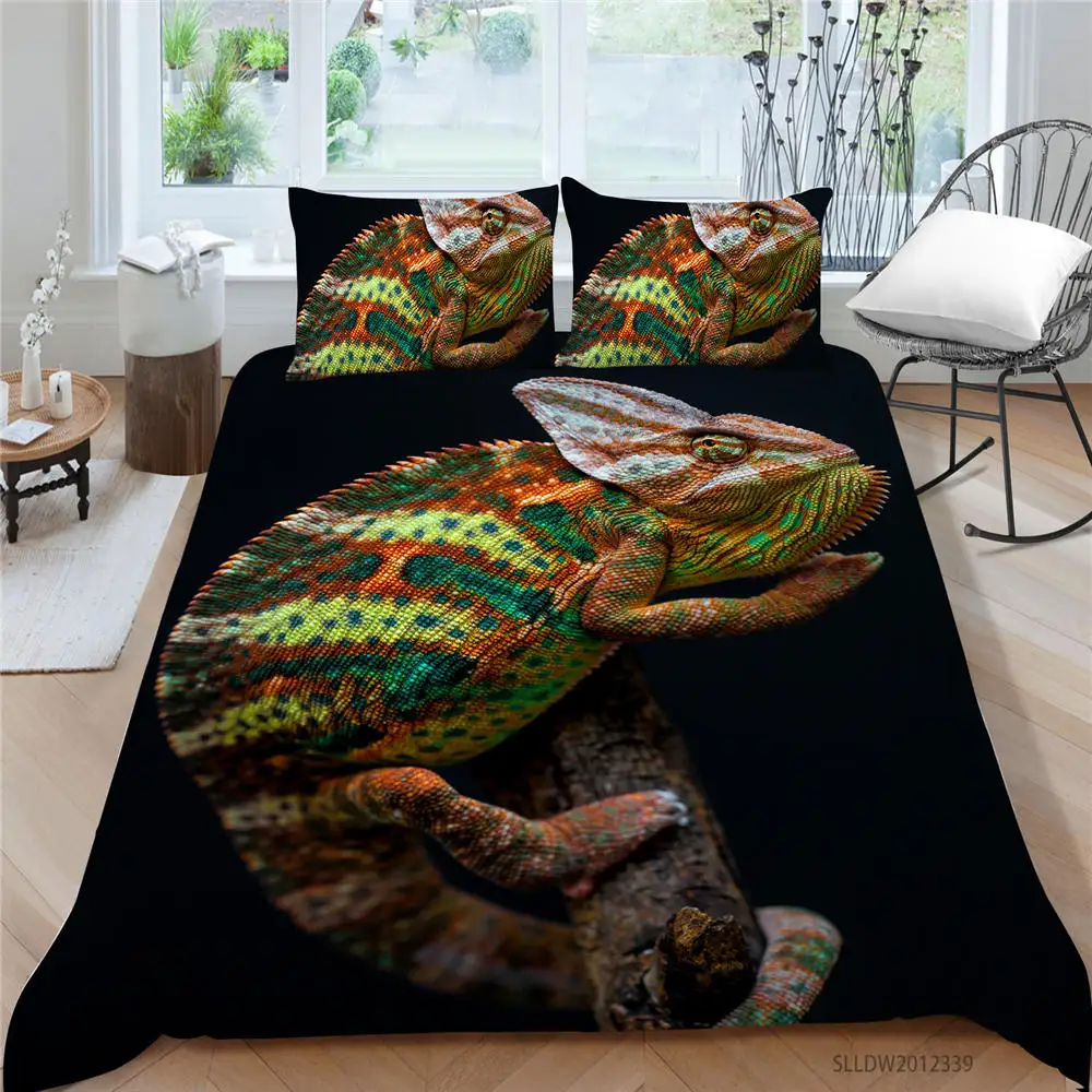 

Autumn Forest Bed Set Single Lifelike Nature Duvet Cover Squirrel King Full Twin Double Queen Fashionable Bedding Set