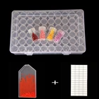 60 бутылок, коробка для хранения для алмазной живописи, портативный контейнер для хранения бисера, 60 шт. контейнеров, аксессуары для алмазной живописи