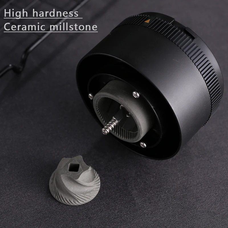 Электрическая кофемолка для кафе травы орехов зерен с USB зарядкой керамическим