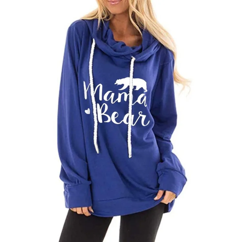 

Oversized Women Letter Printing loose round neck drawstring Hoodie Sweatshirt Long sleeve Hoodie Women Harajuku Print Hoodies
