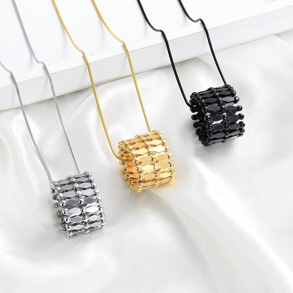 Волшебный складной выдвижной кольцевой браслет 3-в-1 из нержавеющей стали