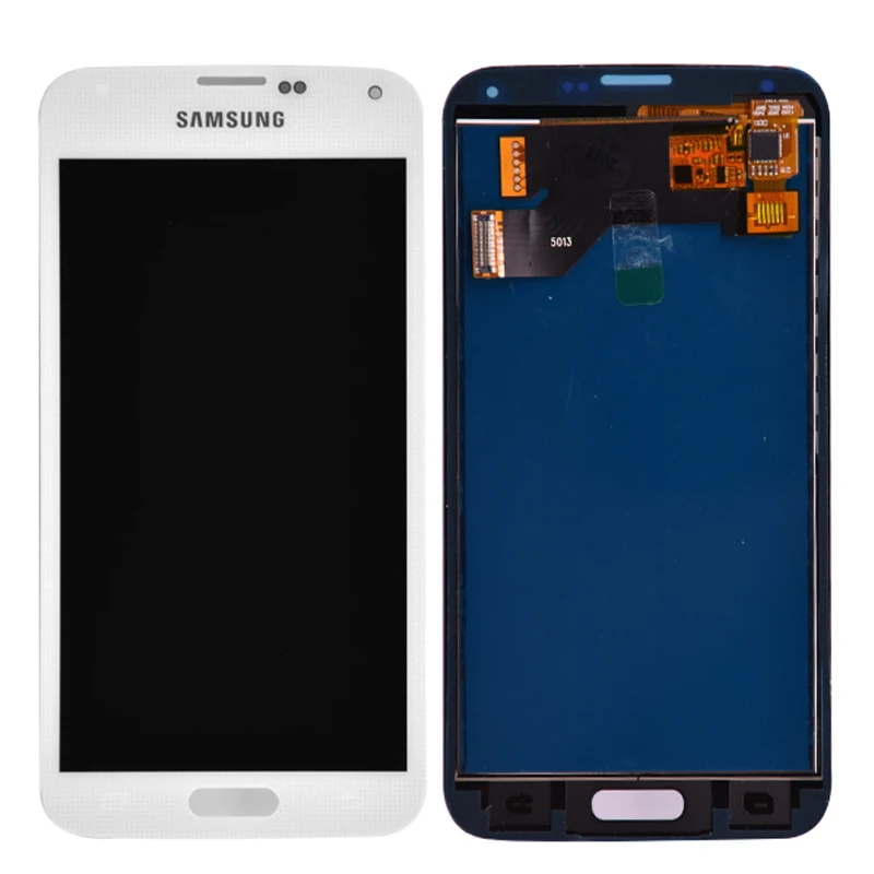 Для samsung S5 G900F, ЖК-экран, сенсорный дигитайзер в сборе, совместимый для samsung Galaxy S5 G900 G900A G900T G900I, ЖК