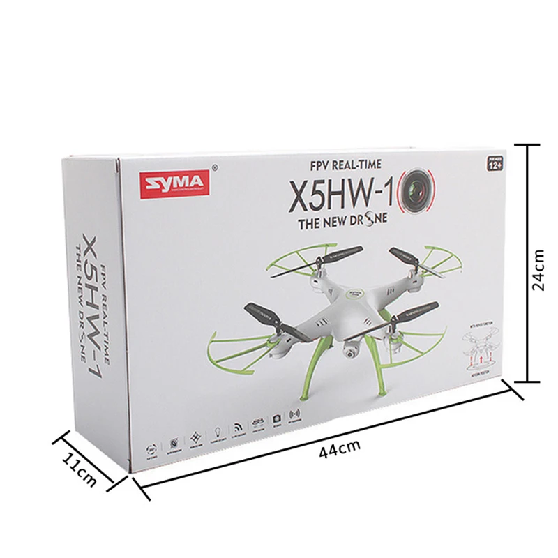 Оригинальный четырехосевой самолет SYMA X5HW 2 4G 4CH Wi-Fi версия HD-камеры дистанционное