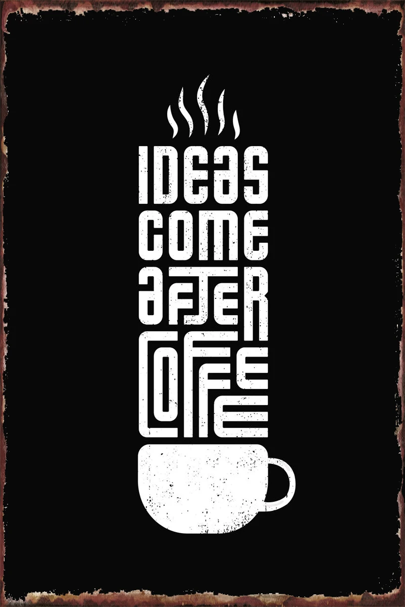 

Оловянная табличка для украшения стен, винтажный металлический знак в стиле ретро, декор для комнаты, кафе, паба, дома