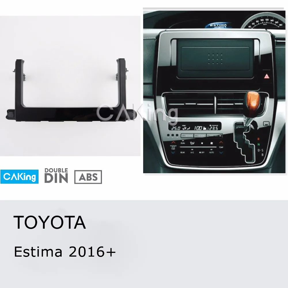 Автомобильная радиопанель Fascia Для TOYOTA ESTIMA 2016 + комплект для монтажа приборной
