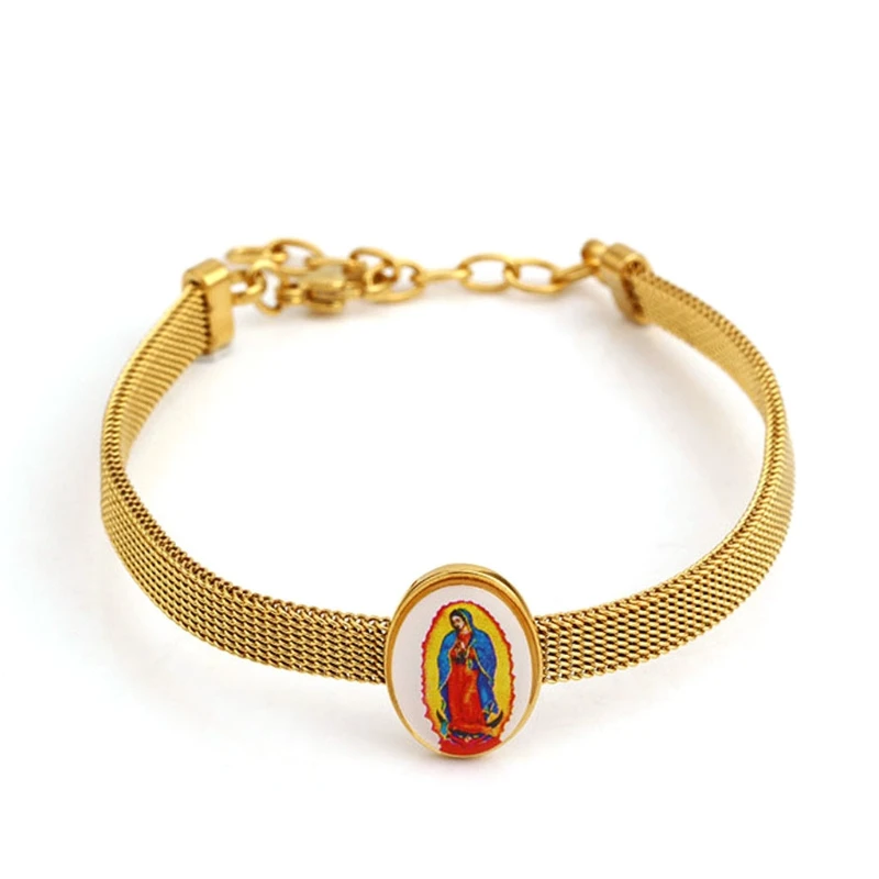 Дева мать Мэри ручная цепочка очаровательные ювелирные изделия ко Дню Святого