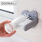 Щетка для чистки бутылок с водой, мойка для стеклянных стаканов с основанием на присоске, очиститель с щетиной для пива, длинных стаканов, бокалов для красного вина