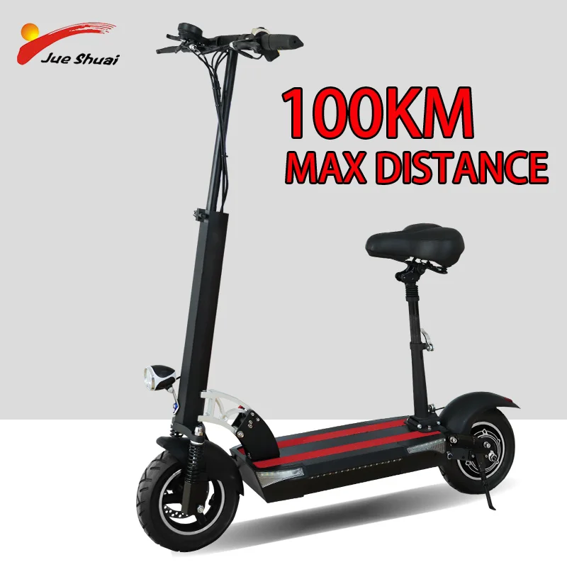 

Foldable Kick Electric Scooter Adults with Removable Seat 48v800w E Scooter,26AH Lithium Battery 100KM Max Distance EU USA Stock