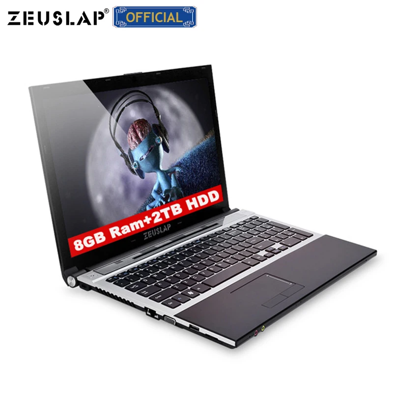 15,6 дюймов 8 ГБ ОЗУ 2 ТБ hdd intel core i7 windows 10 система 1920x1080p full hd wifi bluetooth dvd rom ноутбук ПК ноутбук компьютер