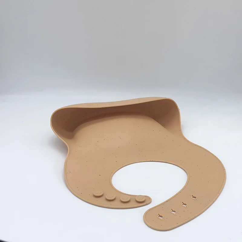 

Safe and harmless1pc New Silicone Bibs For Kids Newborn Feeding Tableware Waterproff Baby Bibs Toddler Breakfast Feedings Bibs