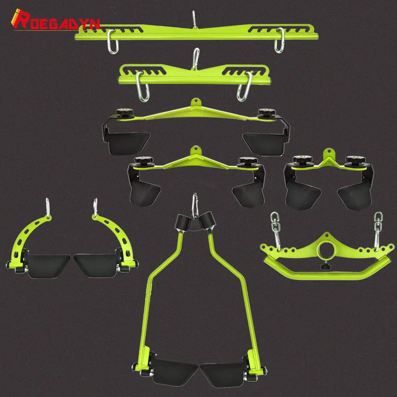 Ролик для фитнеса Lat вращающийся Т-образный шкив Т-образная ручка домашнего