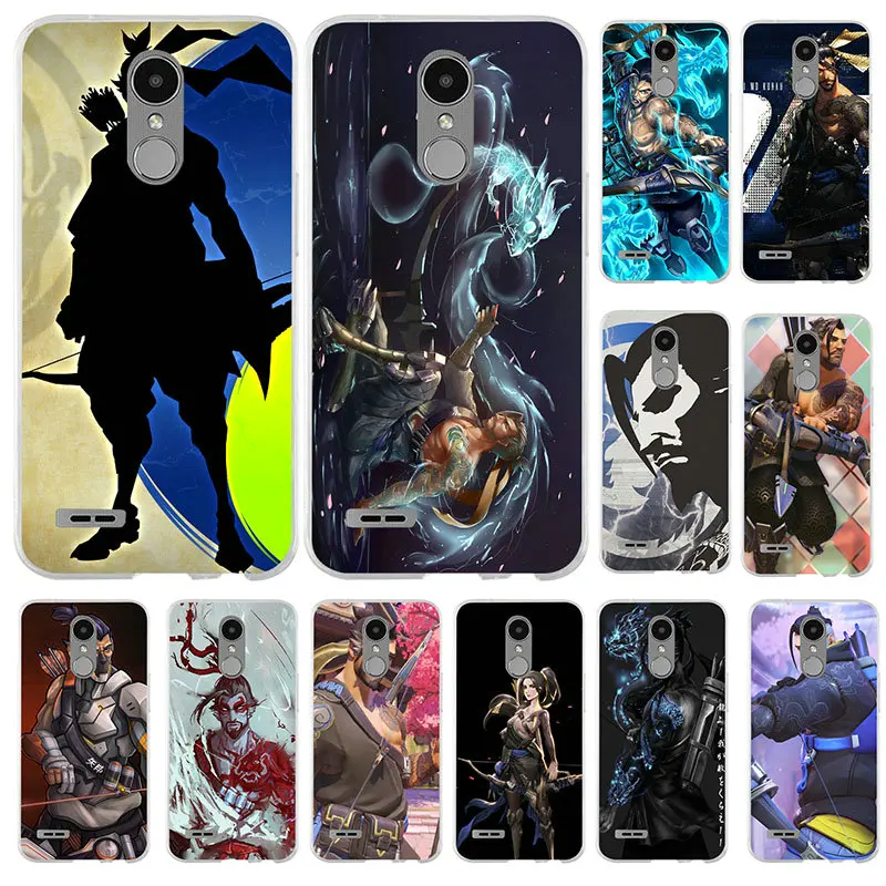 Ханзо Overwatchs герой OW для LG Nexus 5 5X V10 V20 V30 V40 K12 K40 K50 Q6 Q7 Q8 Q60 X Мощность мягкие ТПУ чехлы