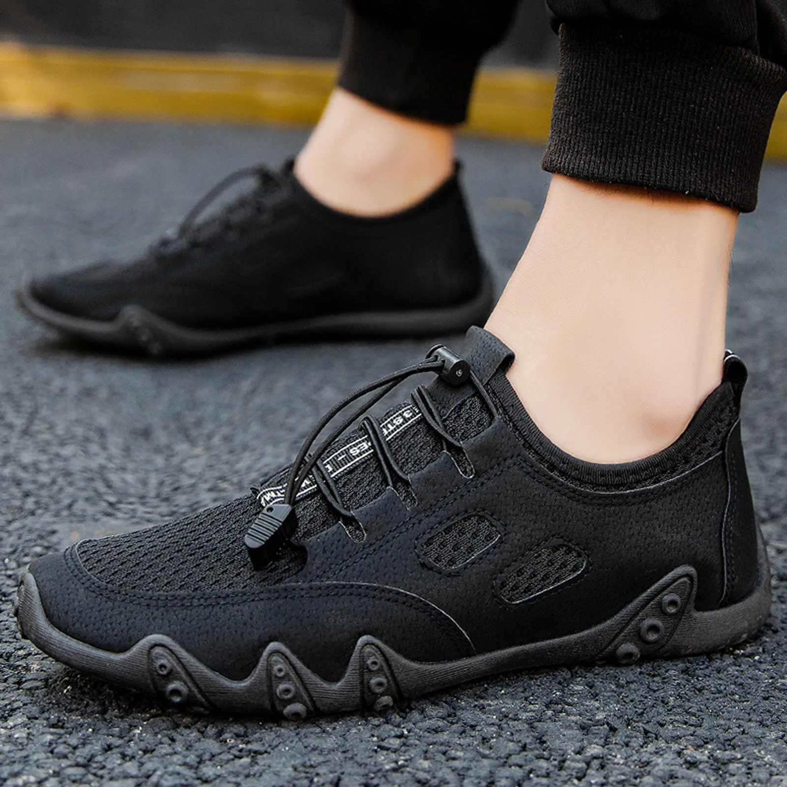 

Горячая Распродажа светильник мужские кроссовки, удобные дышащие мужские кроссовки, Повседневная Нескользящая и износостойкая Мужская Сп...