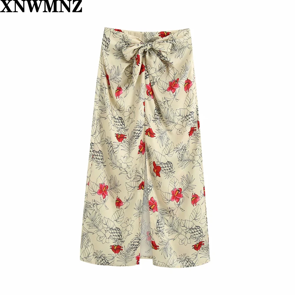 

XNWMNZ za Prairie Chic Turn Down Collar Blouses Women Fashion Printed Shirts Women Elegant Long Sleeve Tops Female Ladies