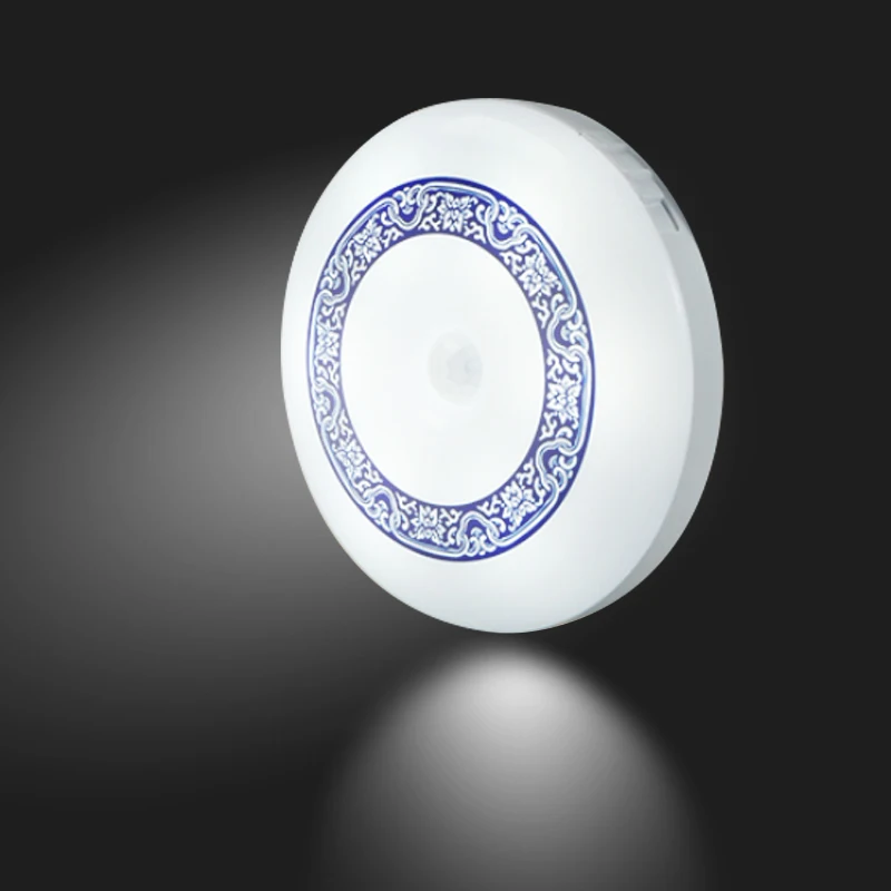 Maxdi светодиодный ночник с инфракрасным датчиком движения и зарядным