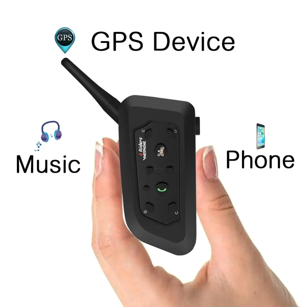 Bluetooth интерком для мотоцикла V6 1200 м 2 шт.|Наушники шлемов| |