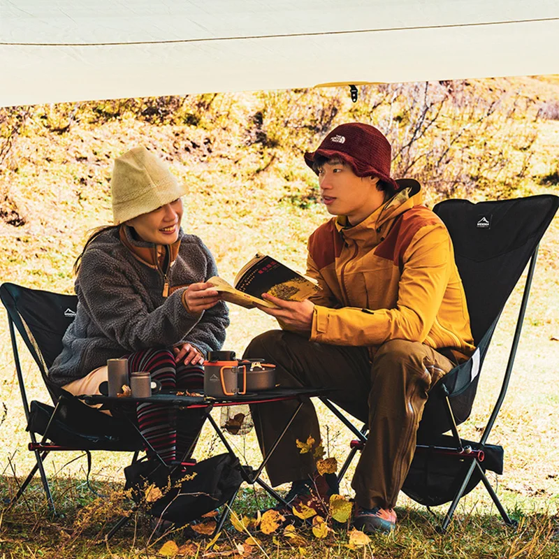 Широкоформатный складной стул для кемпинга