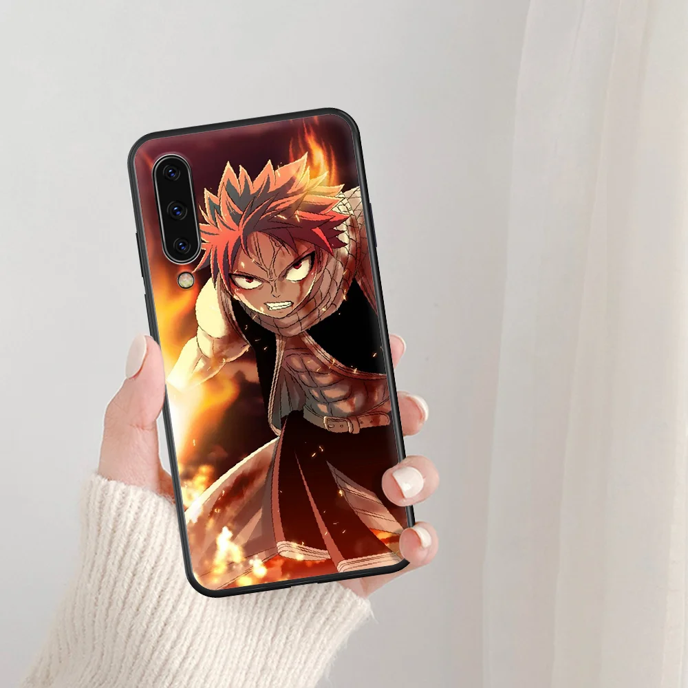 

Fairy Tail Phone Case For Samsung Galaxy A 5 7 8 10 20 20E 21S 30 30S 40 50 51 70 71 black Funda Silicone Cell Painting Back