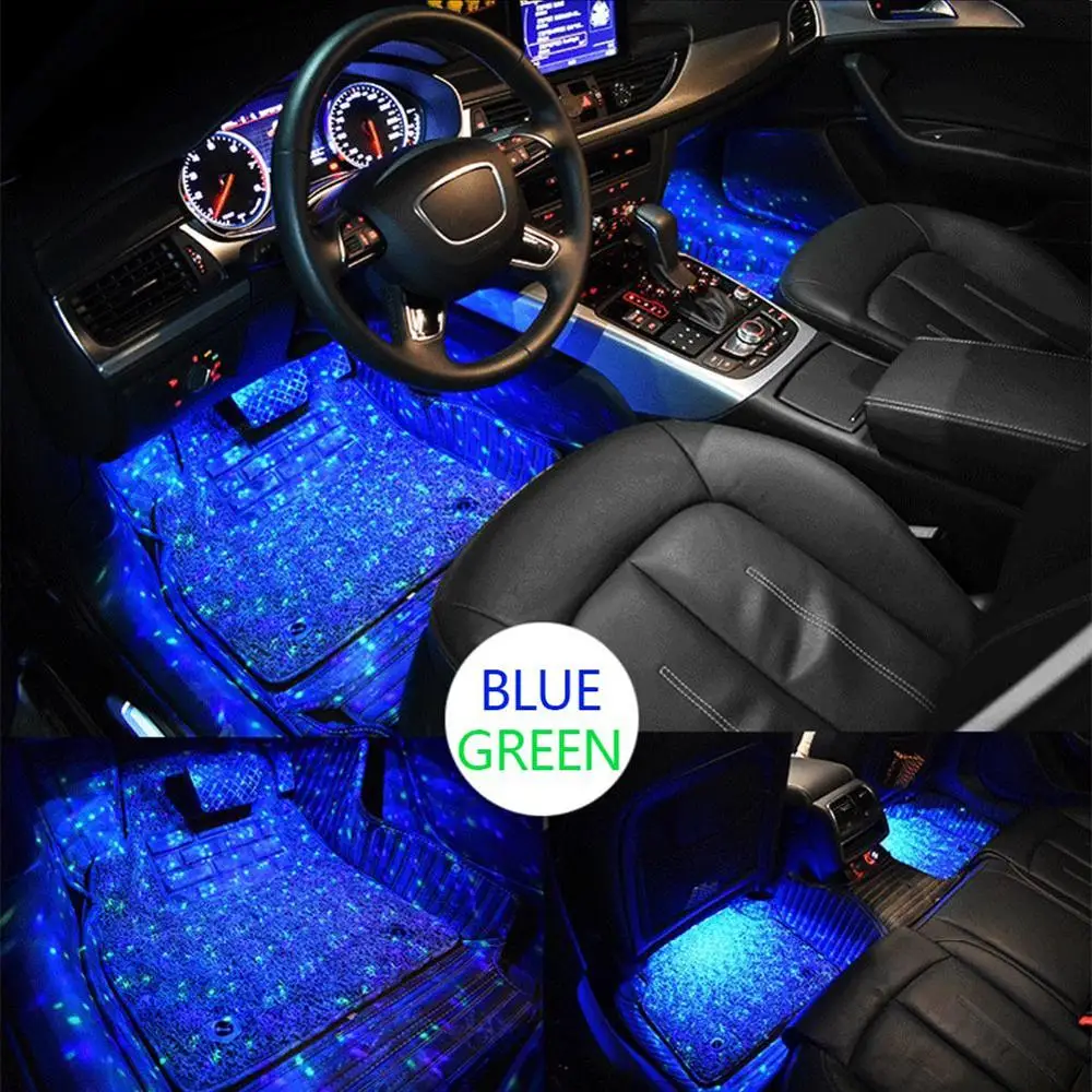 Автомобильный интерьер окружасветильник разноцветный звезсветильник активная