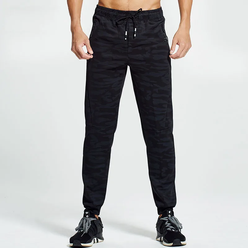 Спортивные брюки мужские осень зима новые повседневные леггинсы с камуфляжной