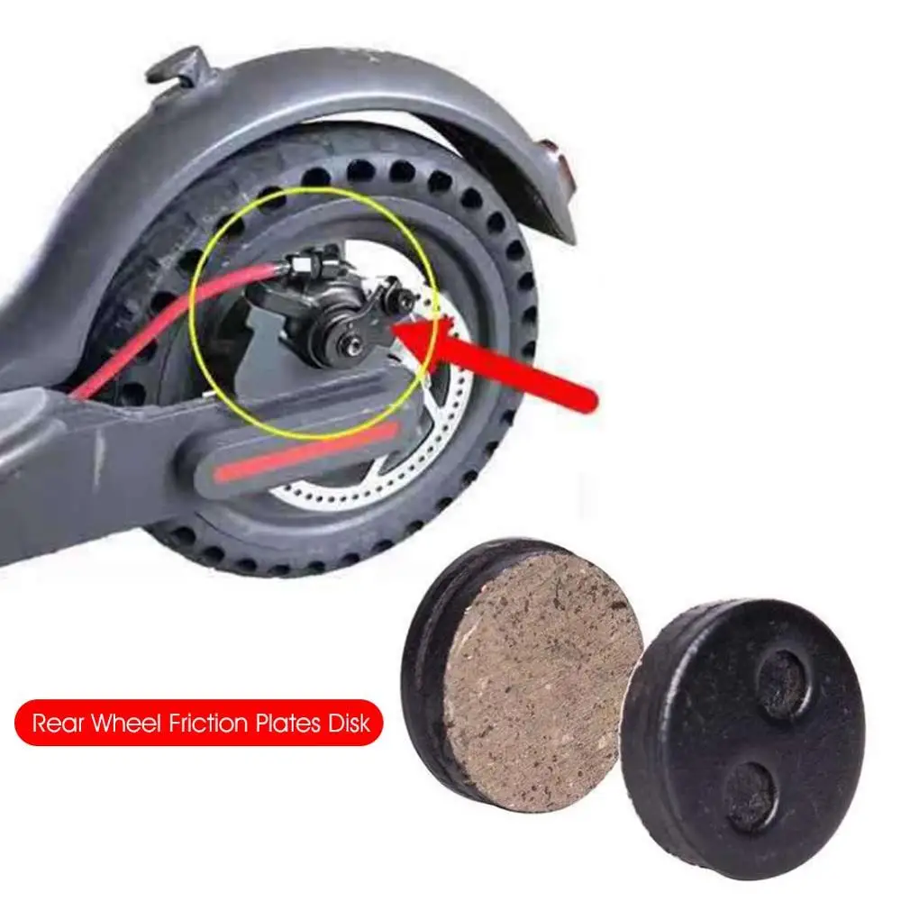 Диск тормозной заднего колеса комплект тормозных колодок для электроскутера Xiaomi