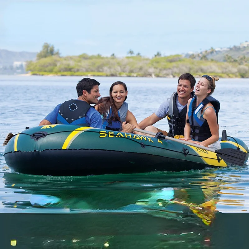 

Quick inflation rubber fishing boat thickened double wear-resistant kayak high load-bearing safe outdoor water-skiing board