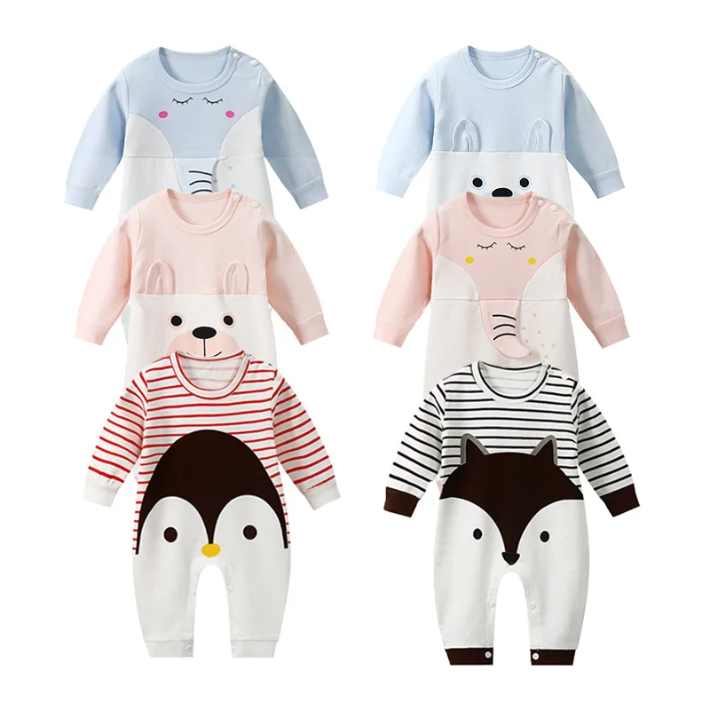 

Baby Clothes Baby's Jumpsuit New Born Baby Girl Clothes Baby Boy One Piece Outfit Cartoon Rompers Infant Clothing