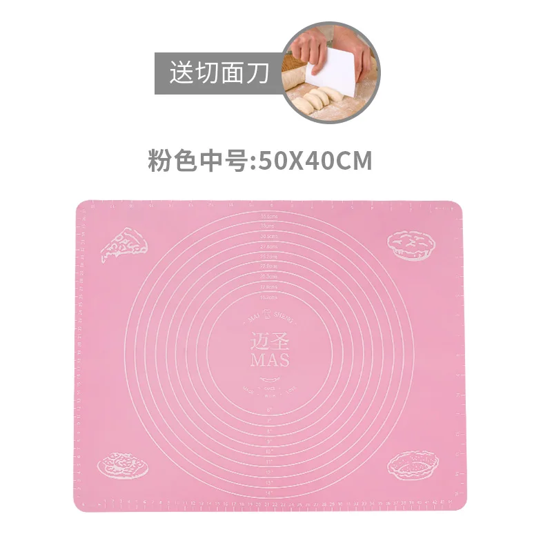 Силиконовые роликовые коврики для резки синего торта пластиковая Скалка с