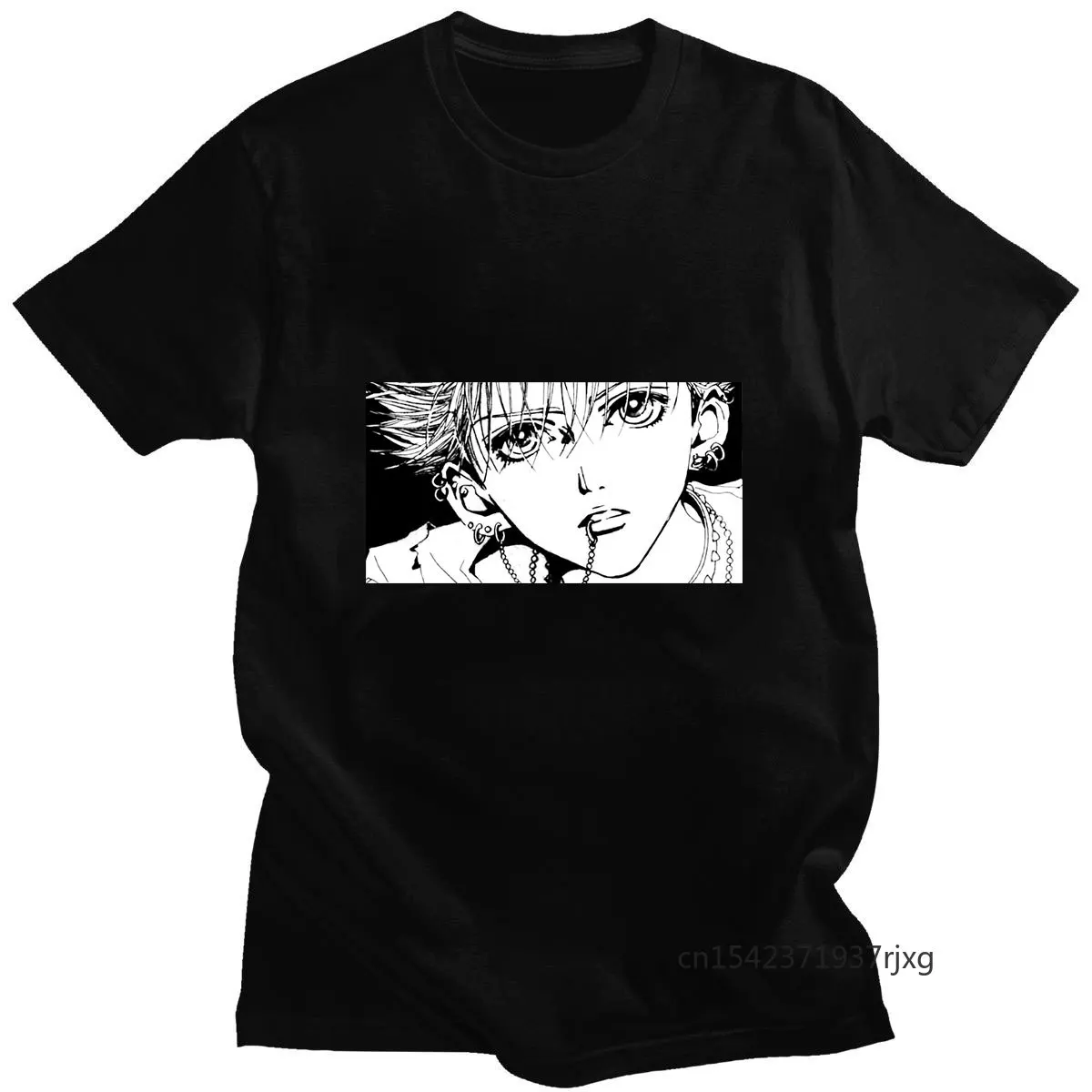 

New Style Tshirt Nana Osaki Fashion Short Sleeves ga O-neck s T-shirt Japan Anime Oversized T-shirts Harajuku